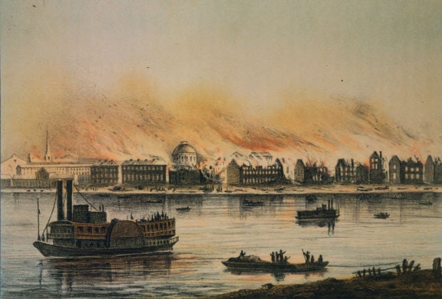 The Great Fire of 1849